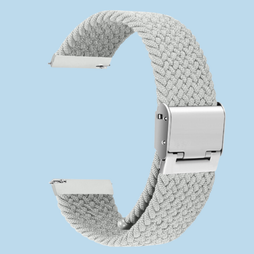 Light Gray Nylon Watch Band