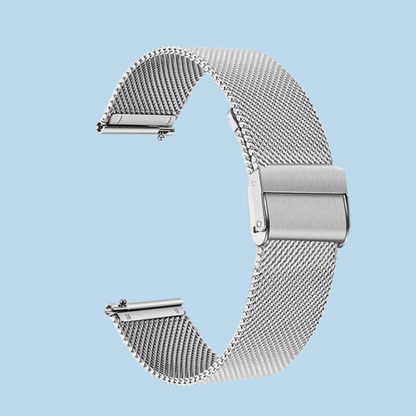 Silver Milanese Loop Watch Band