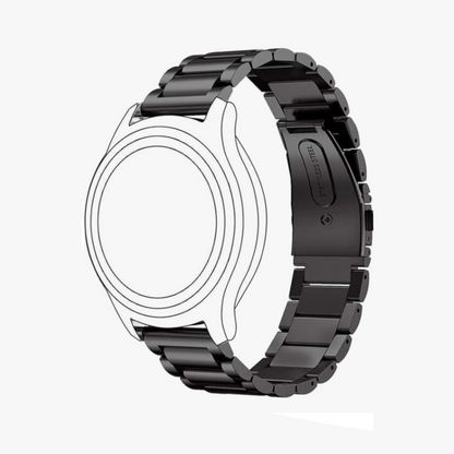 Black Stainless Steel Strap