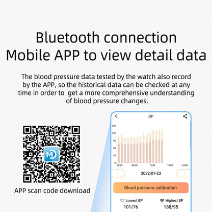 Blood Pressure Watch with Inflatable Airbag™