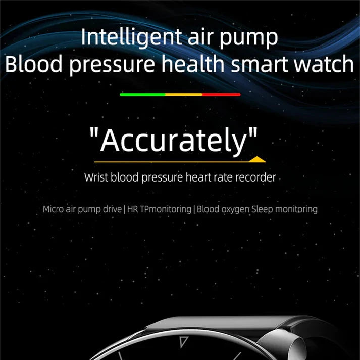 Blood Pressure Watch with Inflatable Airbag™